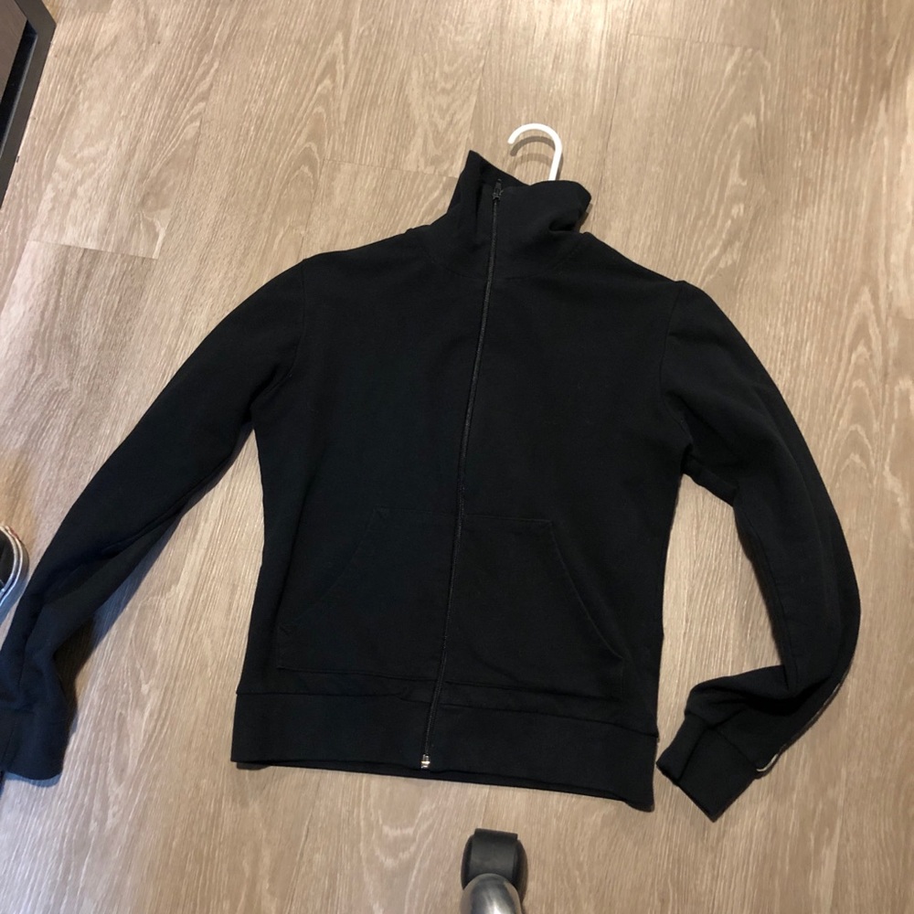 Burberry zip up sweater